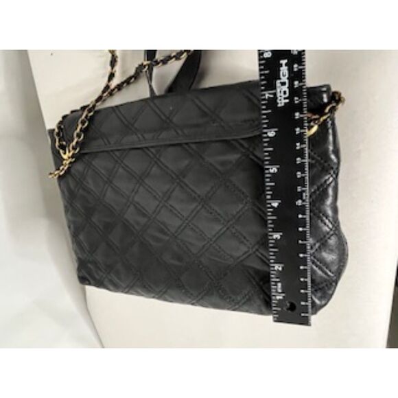 Black Italian Leather Marc Jacobs quilted leather vintage women's purse - Picture 7 of 8